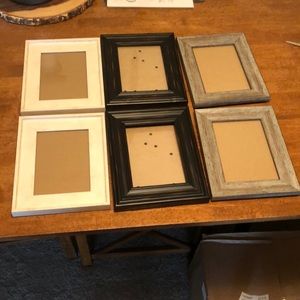 5x6 picture frame set of 6